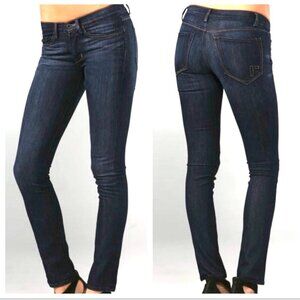 Rogan jeans 27 dark blue skinny stretch